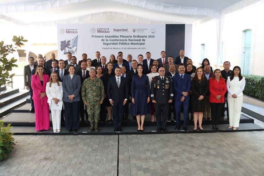 Harfuch agradece a alcaldes por participar en la Conferencia de Seguridad