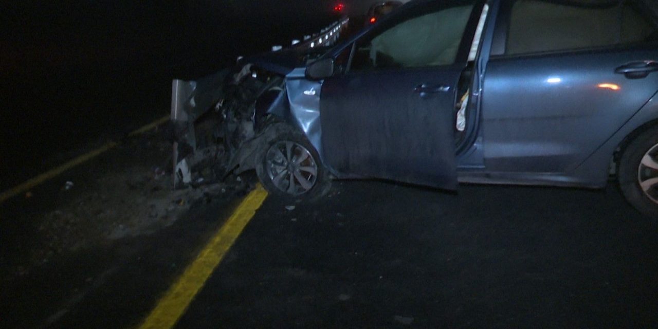 Accidente en carretera deja un herido