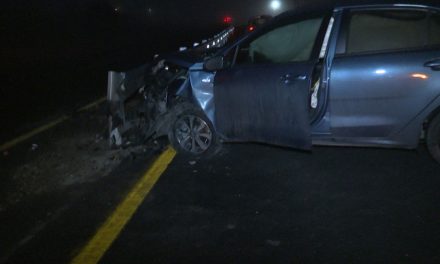 Accidente en carretera deja un herido