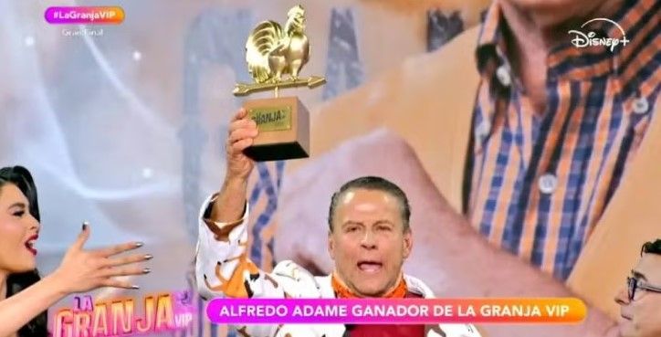 Alfredo Adame se proclama ganador de ‘La Granja VIP’