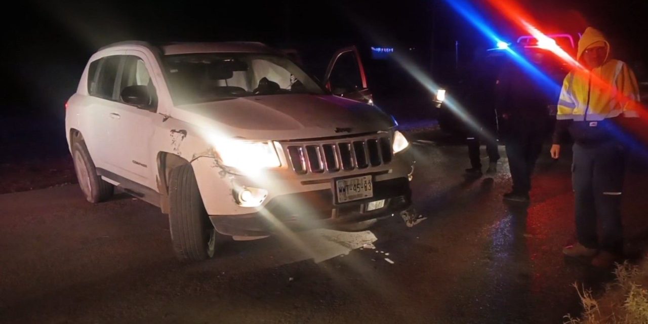 Vehículo fantasma causa accidente en la carretera Parras- General Cepeda