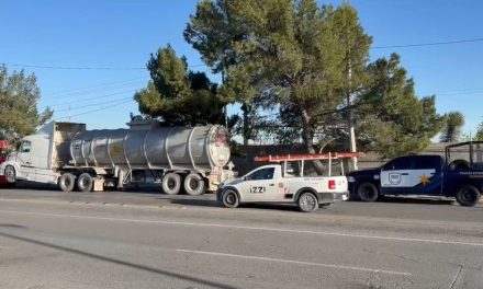 Aseguran pipa con 30 mil litros de combustible en operativo de la Policía Estatal; chofer es detenido