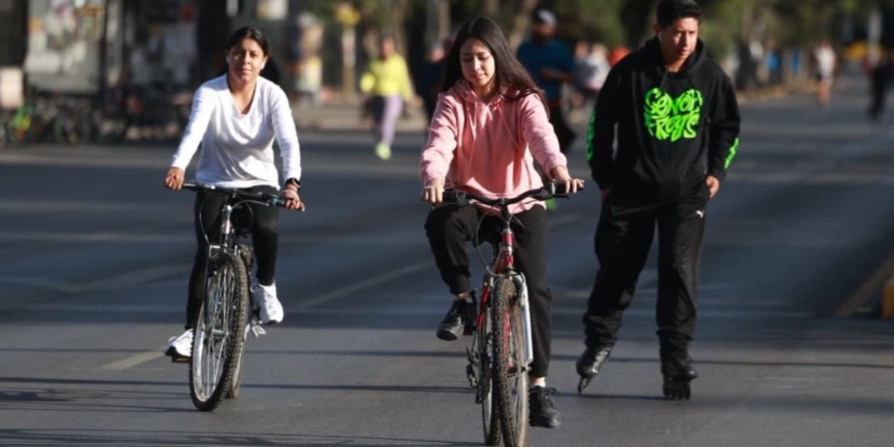 Asisten familias para convivir en la Ruta Recreativa