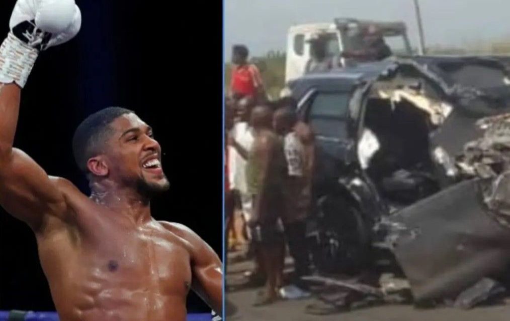 El boxeador Anthony Joshua sufre accidente vial en Nigeria en el que dos personas fallecen