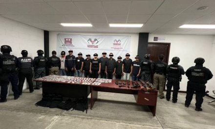 Detienen a 12 presuntos miembros del CJNG en San Cristóbal de Las Casas, Chiapas