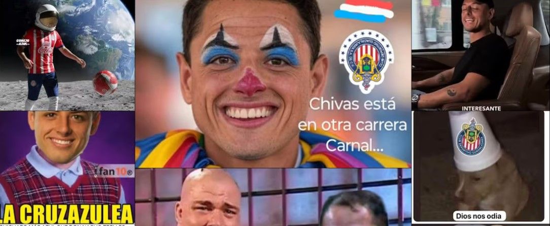 Así fueron los memes de la falla del Chicharito que ‘eliminó’ a las Chivas