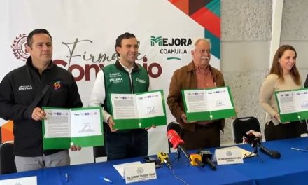 Firma convenio Programa Mejora y la Canaco