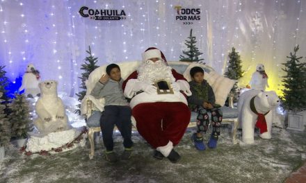 Fotos gratis con Santa Claus en Villa Navideña de Ramos Arizpe