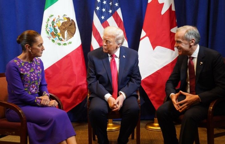 Trump celebra reunión productiva con líderes de México y Canadá antes del Mundial 2026