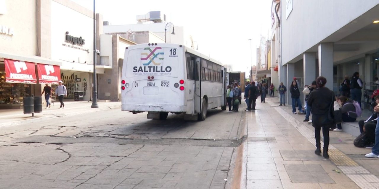 Hay proyecto para rehabilitar banquetas en el centro de Saltillo