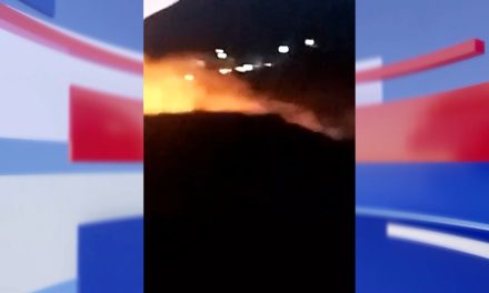 Hubo alarma en Hacienda Narro al incendiarse un lote baldío