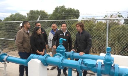 Inauguran un pozo de agua más en Saltillo