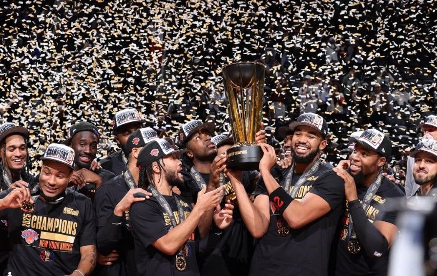 Knicks rompen sequía de 52 años y conquistan la NBA Cup