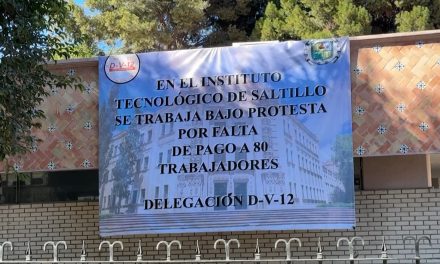 Pagarán a trabajadores del Tec Saltillo a más tardar el 23 de diciembre