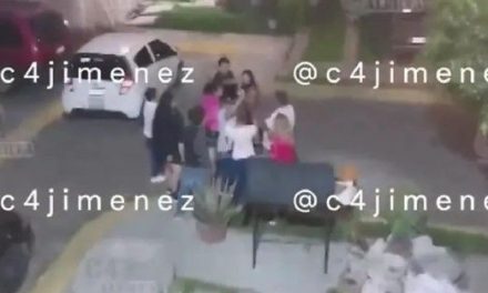 Mujer es agredida por toda una familia de vecinos que trataba de invadir un predio en Edomex