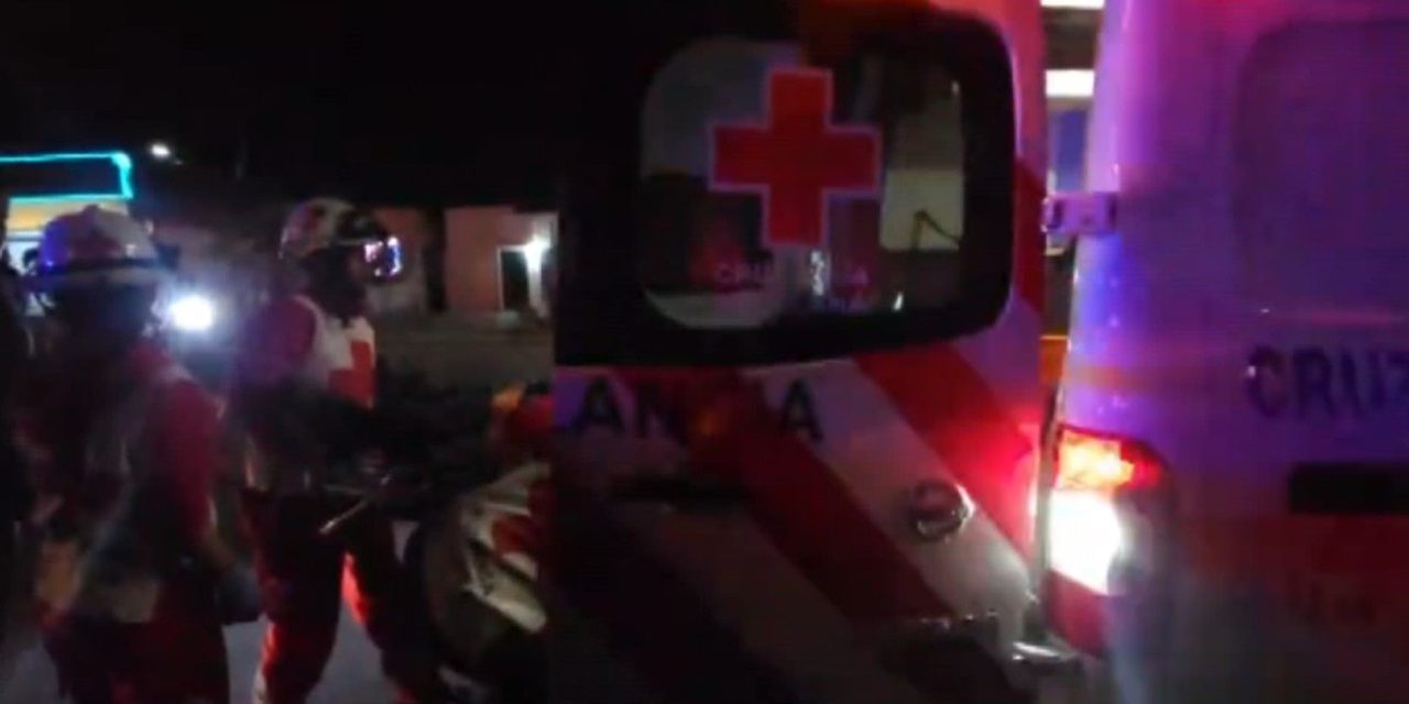 Motociclista resulta lesionado tras accidente en Saltillo