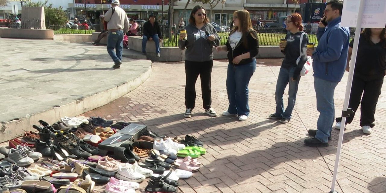 Responden saltillenses al ‘Zapatón 2025’