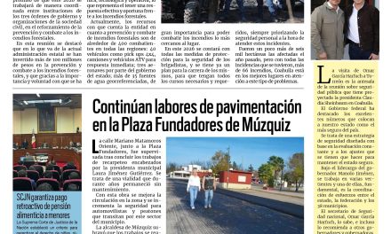 Portada RCG Carbonífera [9 de enero de 2026] Fortaleceremos el combate a los incendios forestales: Manolo; Continúan labores de pavimentación en la Plaza Fundadores del municipio de Múzquiz y más…