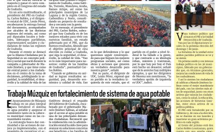 Portada RCG Carbonífera [29 de enero de 2026] ‘Con la Alianza Ciudadana por la Seguridad, gana Coahuila’; Trabaja Múzquiz en fortalecimiento de sistema de agua potable y más…
