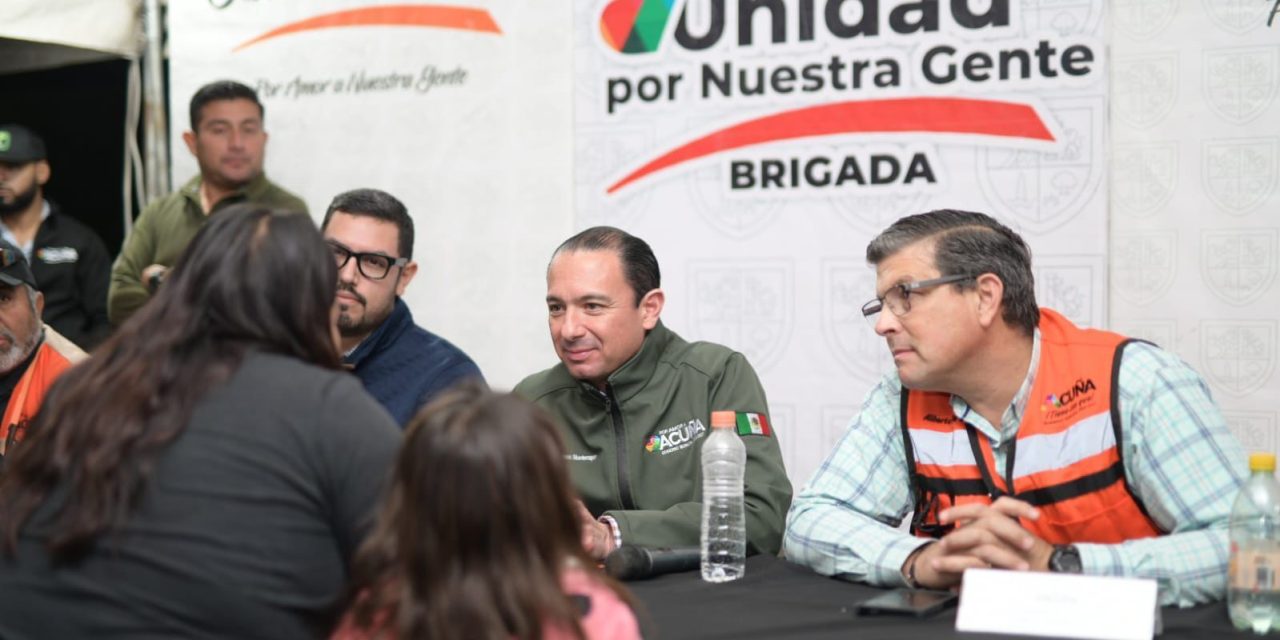 Retoman jornadas multidisciplinarias en colonias de Acuña