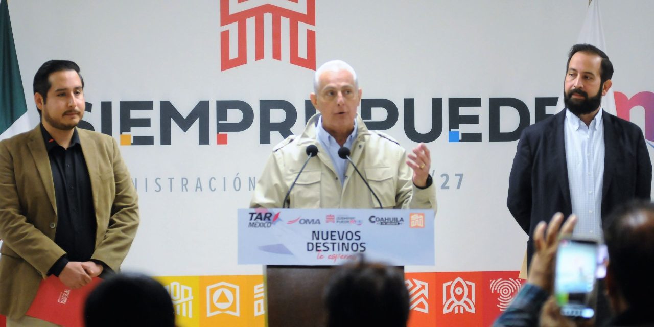 Conectividad aérea Torreón-Monterrey comenzará este viernes 9 de enero