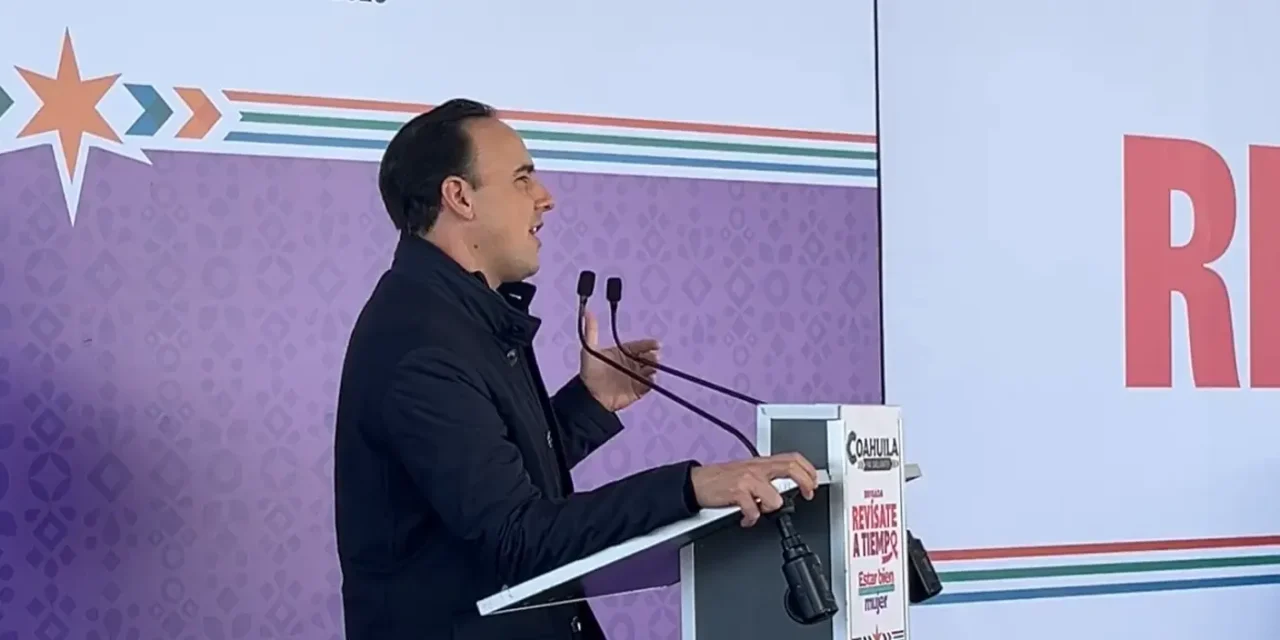 Arranca el gobernador Manolo Jiménez la brigada ‘Revísate a Tiempo’