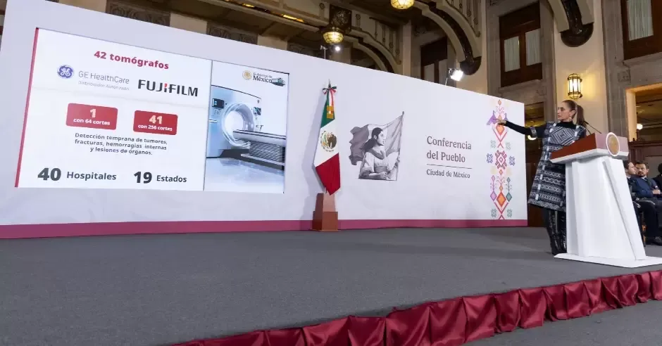 Claudia Sheinbaum anuncia compra de equipo médico