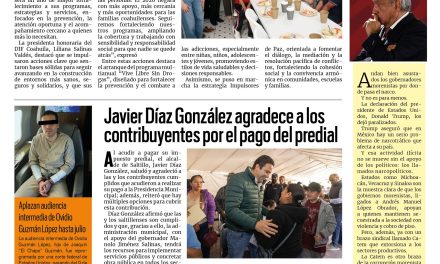 Portada RCG Media [6 de enero de 2026] DIF Coahuila fortalece su compromiso con las familias; Javier Díaz González agradece a contribuyentes por el pago del predial y más…