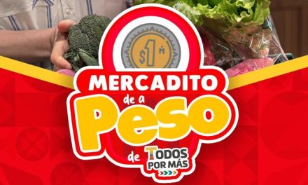 Arranca el Mercadito de a Peso ‘Todos por Más’ en Ramos Arizpe