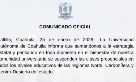 UAdeC suspende clases por tormenta invernal