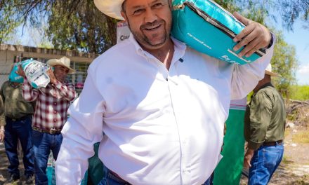 Apoyo de Manolo Jiménez fortalece el campo de Ramos Arizpe