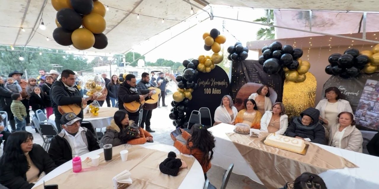 Celebra Don Gonzalo 100 años