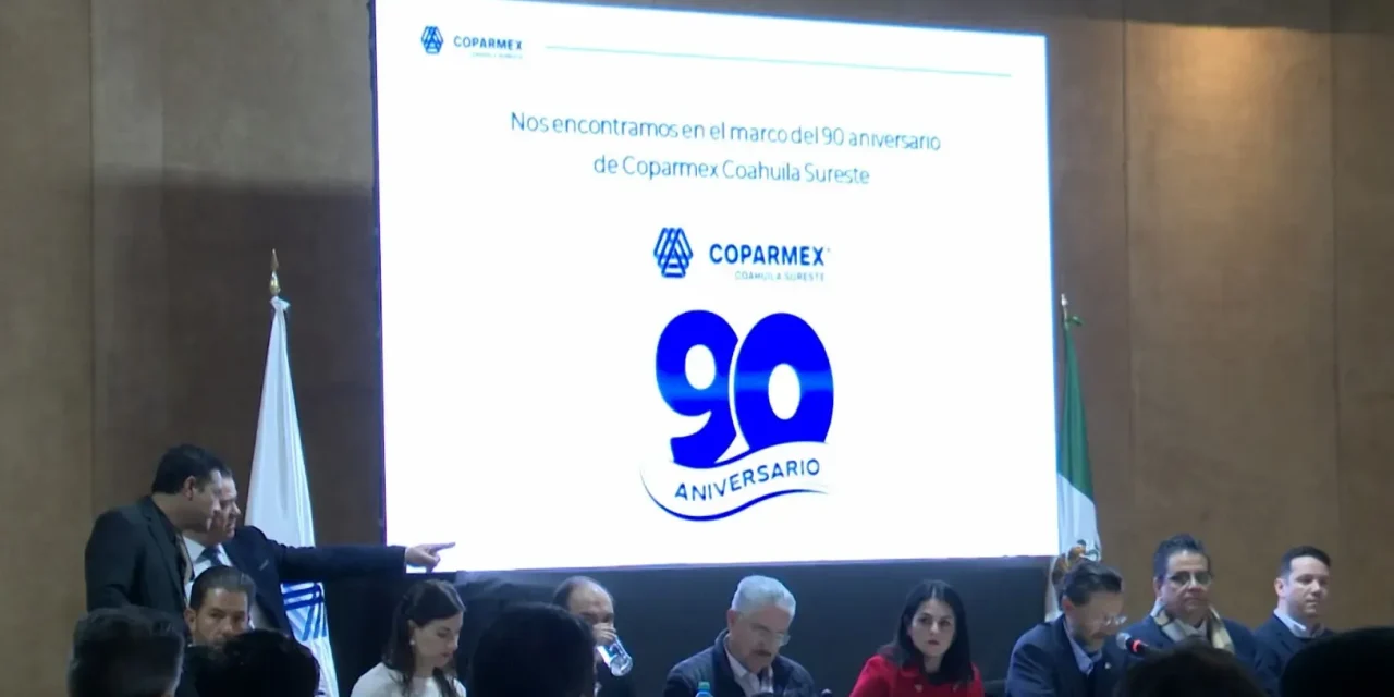 Celebrará COPARMEX su 90 aniversario