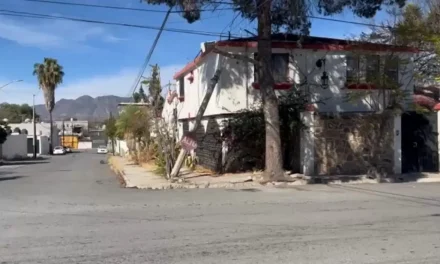 Dañan poste y ponen en riesgo a vecinos en Virreyes