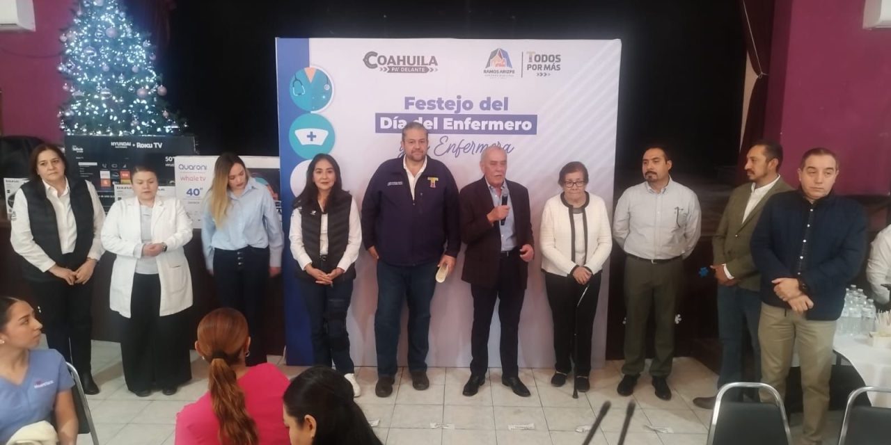 Reconoce Ramos Arizpe a sus enfermeras