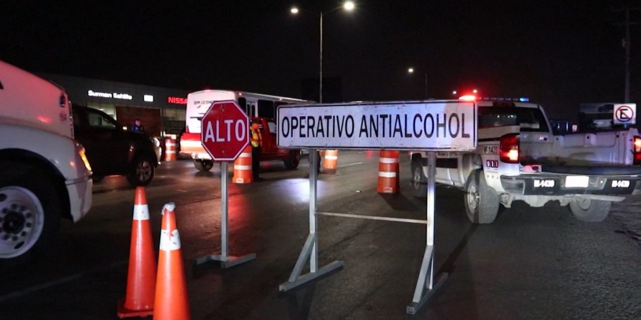 Funcionan operativos anti alcohol en Saltillo