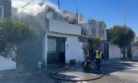 Incendio en vivienda de Loma Linda deja solo daños materiales