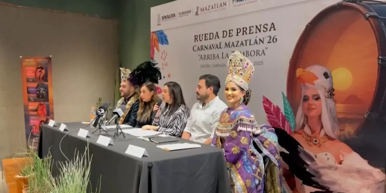 Invitan a Coahuila a Carnaval de Mazatlán