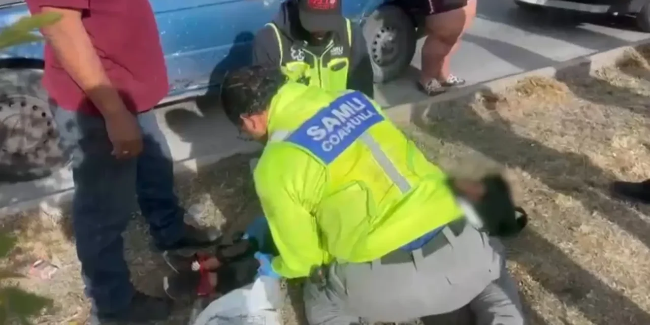 Menor es atropellado en Saltillo