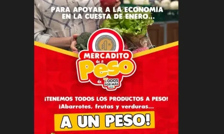 Todo listo para el ‘Mercadito de a Peso’ en Ramos Arizpe