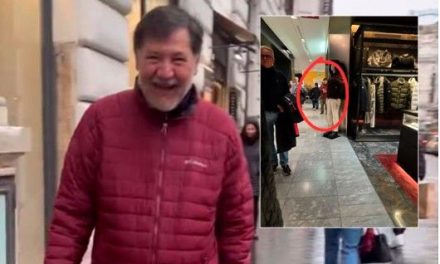 Ciudadano mexicano encara a Noroña en Roma, Italia y lo acusa de agresión y robo