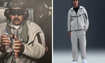 El outfit de Nike que utilizó Maduro al ser capturado que se volvió viral