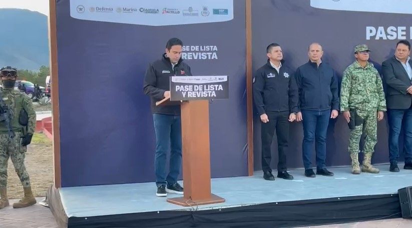 Javier Díaz encabeza pase de lista a elementos de  la Comisaría de Seguridad y Protección Ciudadana