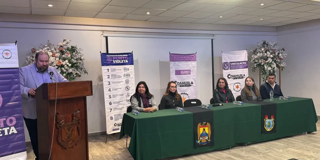 Inauguran cuatro puntos violeta en instituciones de la UAdeC