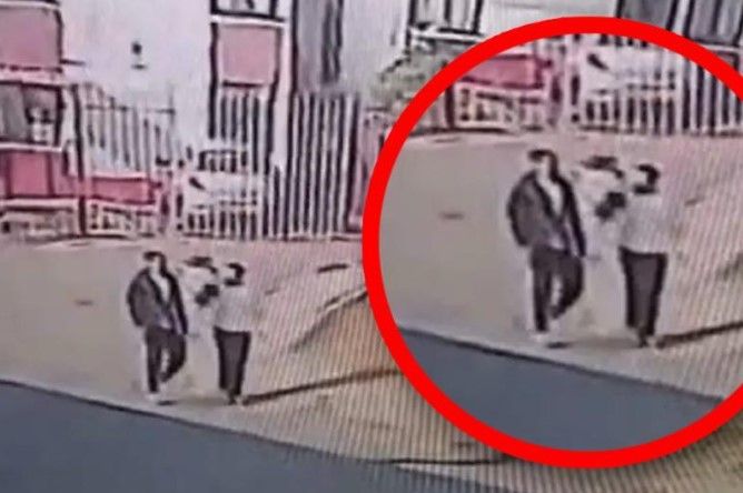 Video: Hombres fingen entrega de flores para asaltar una casa