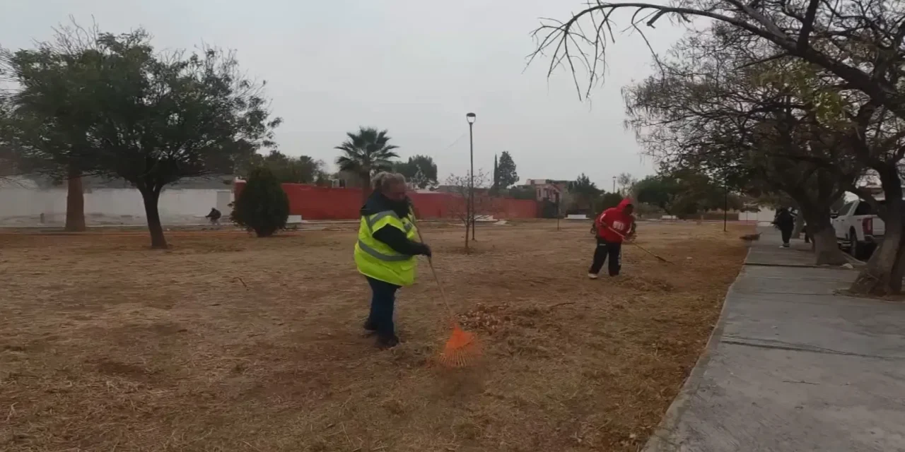 Saltillo mantiene acciones de limpieza y mantenimiento en espacios públicos