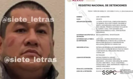 Detienen a presunto líder de célula de La Familia Michoacana con orden de reaprehensión en Edomex