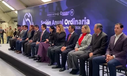 Toma protesta mesa directiva 2026 – 2027 en Canacintra Coahuila sureste