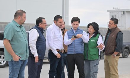 Carlos Villarreal supervisa reubicación de jardín de niños en Estancias