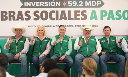 Fortalecen Múzquiz con más obras sociales